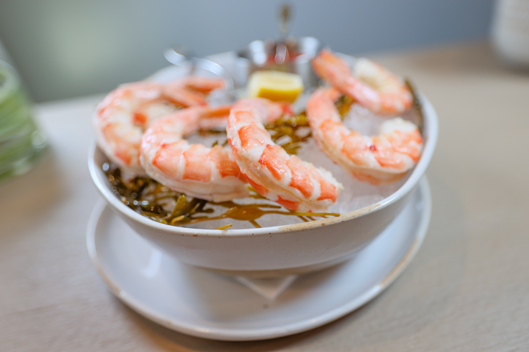 shrimp on ice dish